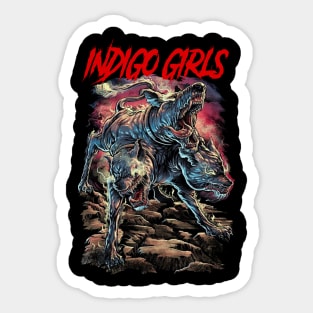 INDIGO GIRLS BAND Sticker